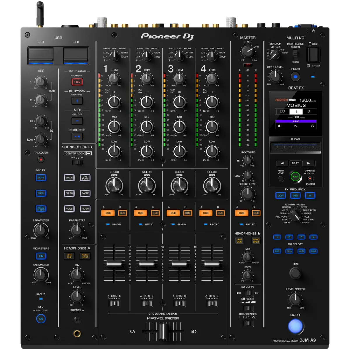 Pioneer DJ Club Pack – CDJ-3000 Media Players with DJM-A9 Mixer - Image 3