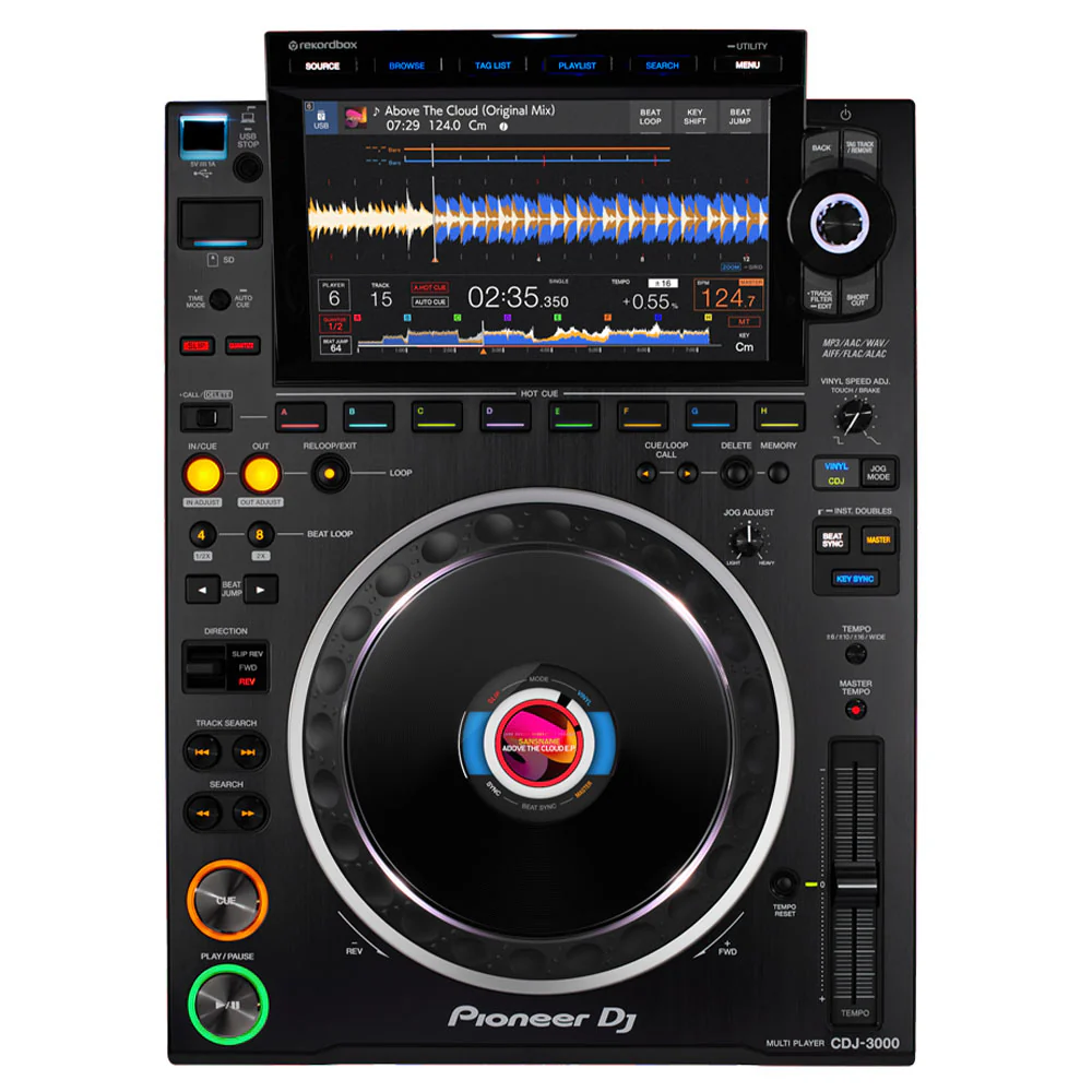 Pioneer DJ Club Pack – CDJ-3000 Media Players with DJM-A9 Mixer - Image 8