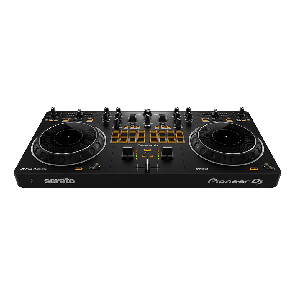 Pioneer DJ DDJ REV1 DJ Controller Scratch-style 2-channel DJ controller for Serato DJ Lite (Black) - Image 3
