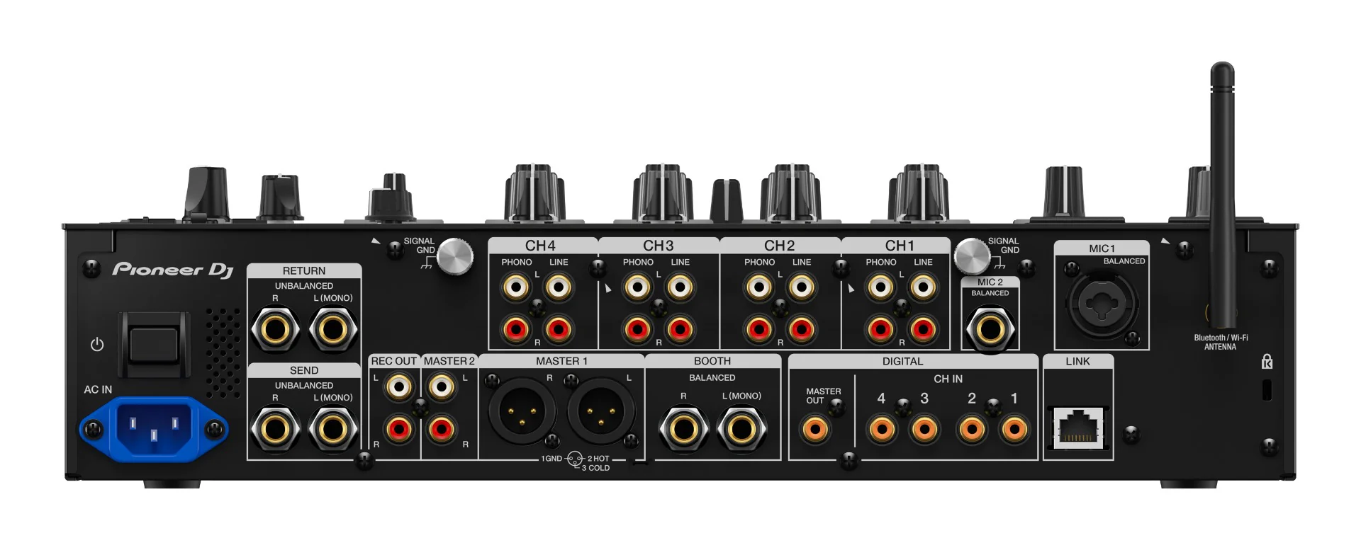 Pioneer DJ DJM-A9 Professional 4 Channel Club Mixer - Image 4