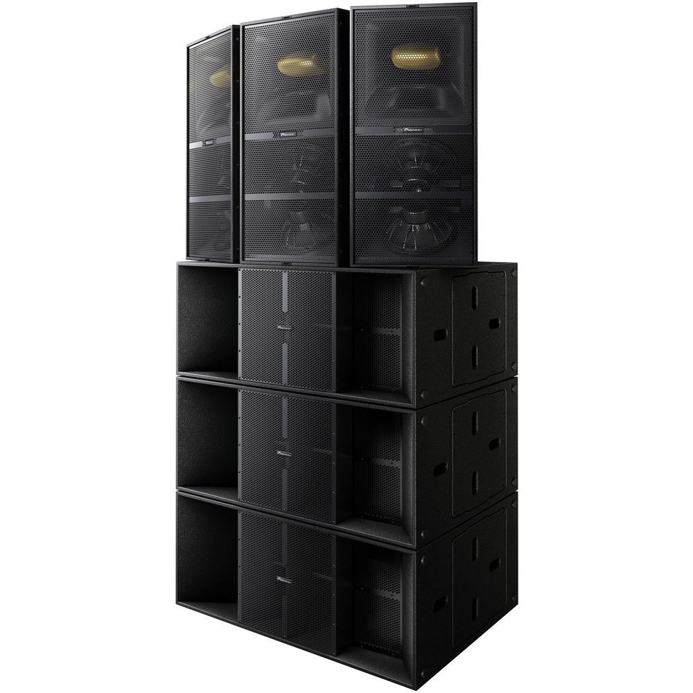 Pioneer XY-3B Dual 12” three-way hybrid loaded Bi-amp loudspeaker - Image 7