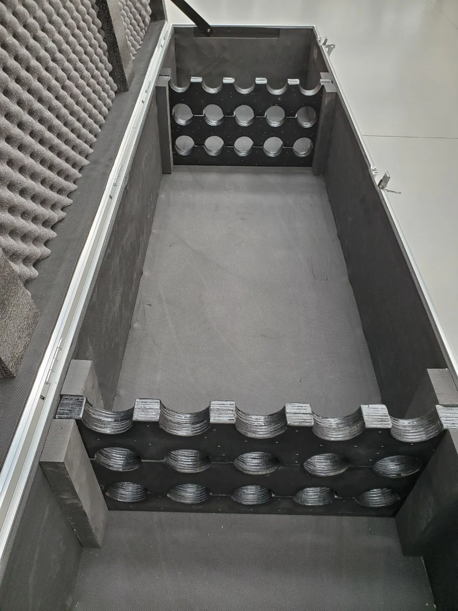 Pipe and drape storage cart / case  - Fits 15x 1.8m poles or 2x DLC001 winch ups - Image 3