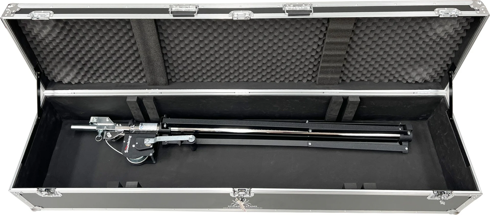 Pipe and drape storage cart / case  - Fits 15x 1.8m poles or 2x DLC001 winch ups - Image 6