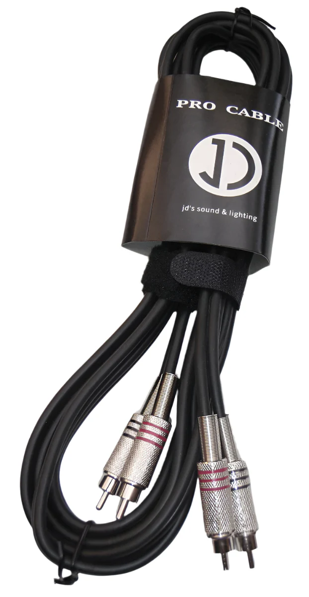 RCA to dual male RCA cable 3m DC010-3