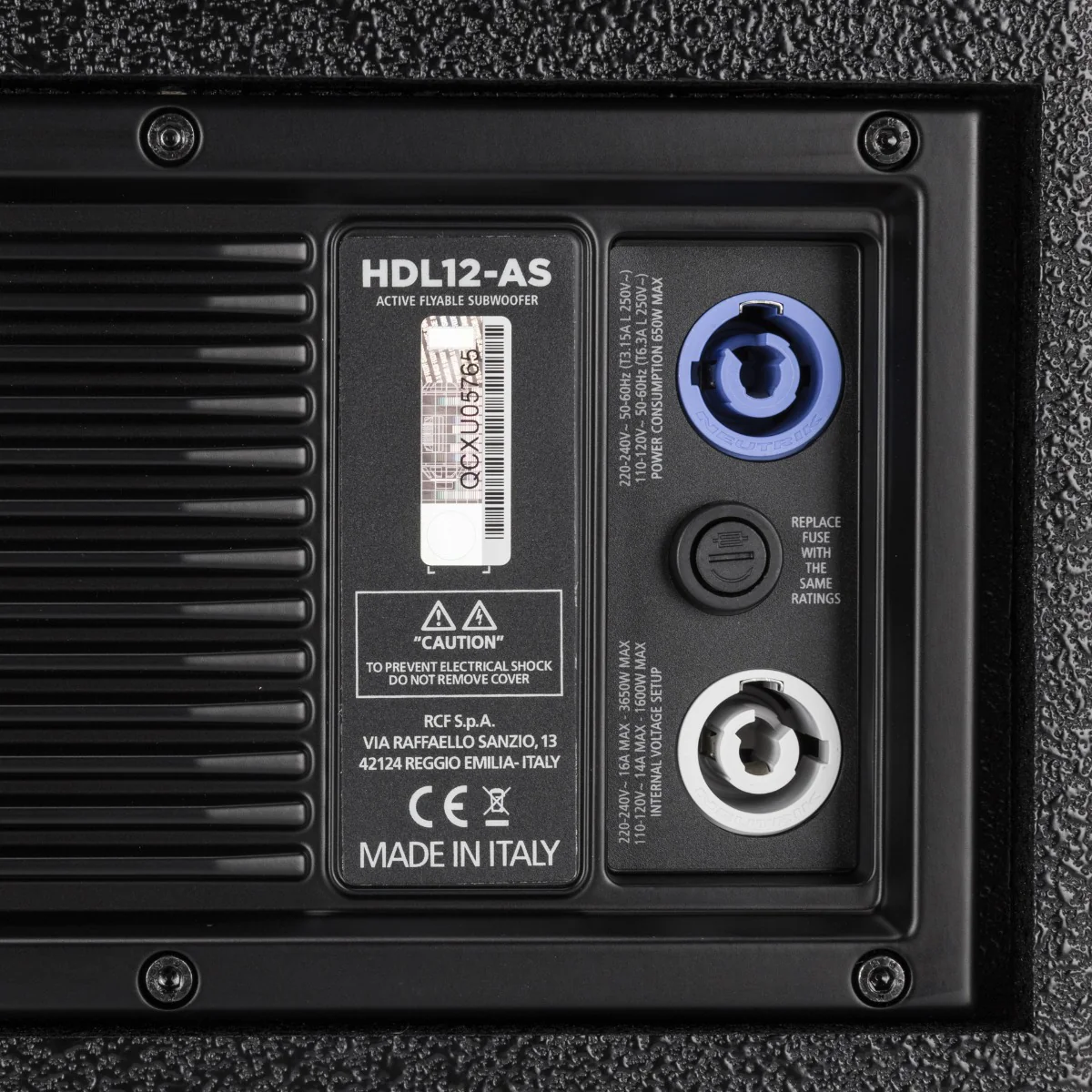 RCF HDL 12-AS ACTIVE FLYABLE HIGH POWER SUBWOOFER - Image 6