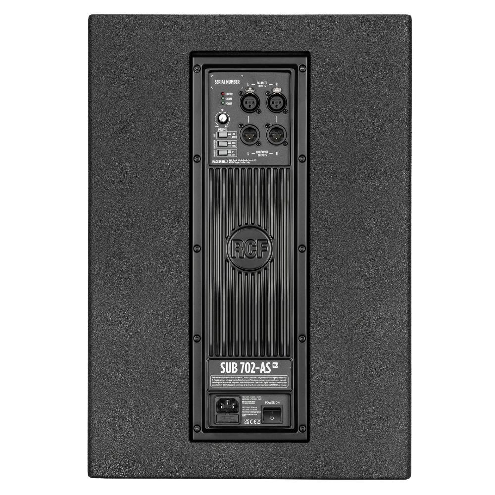 RCF SUB702-AS MK3 12" 1400 WATT ACTIVE SUBWOOFER - Image 4