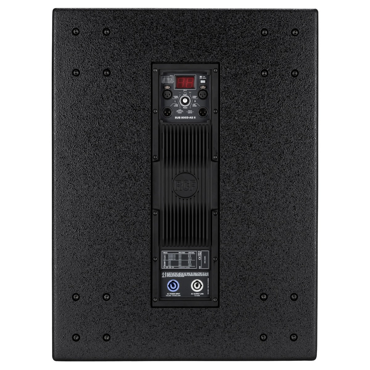 RCF SUB 8003-AS II 18" 2200 WATT ACTIVE SUBWOOFER - Image 4
