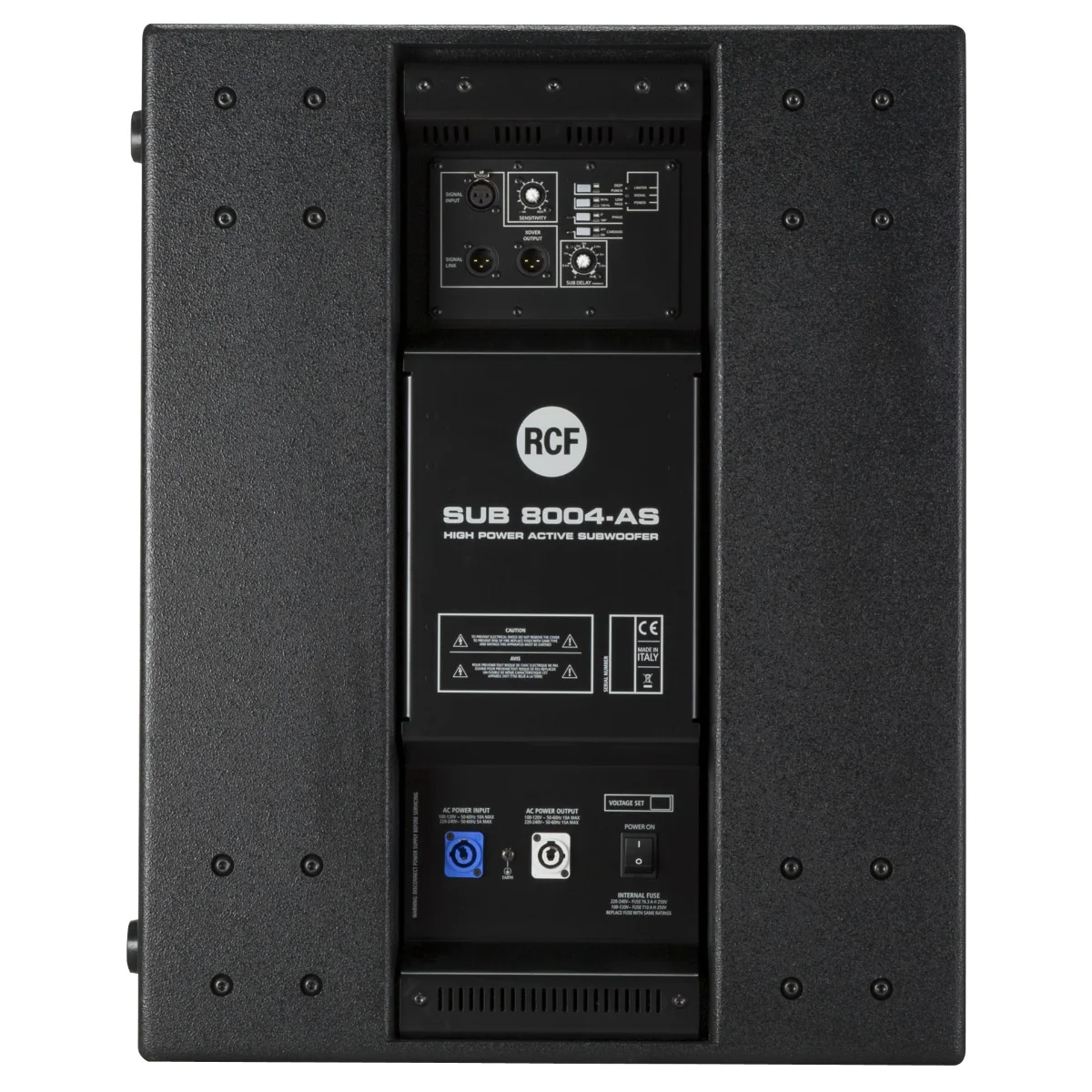 RCF SUB 8004-AS 18" 2500 WATT ACTIVE HIGH POWER SUBWOOFER - Image 4