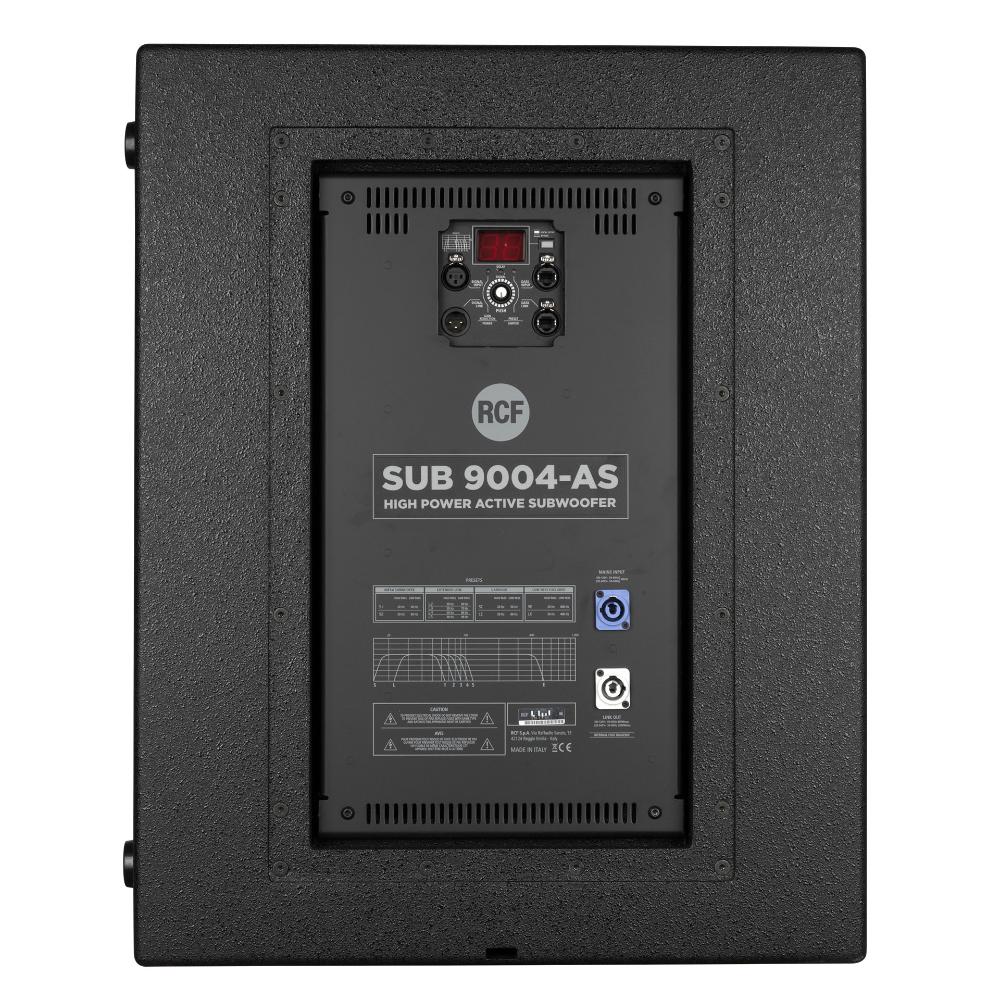 RCF SUB 9004-AS ACTIVE HIGH POWER SUBWOOFER - Image 4