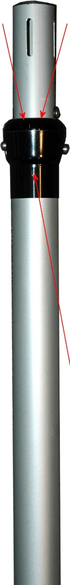 Replacement lock SMALL Collar for Telescopic Upright - suit 2-piece and 3-piece telescopic uprights - Image 4