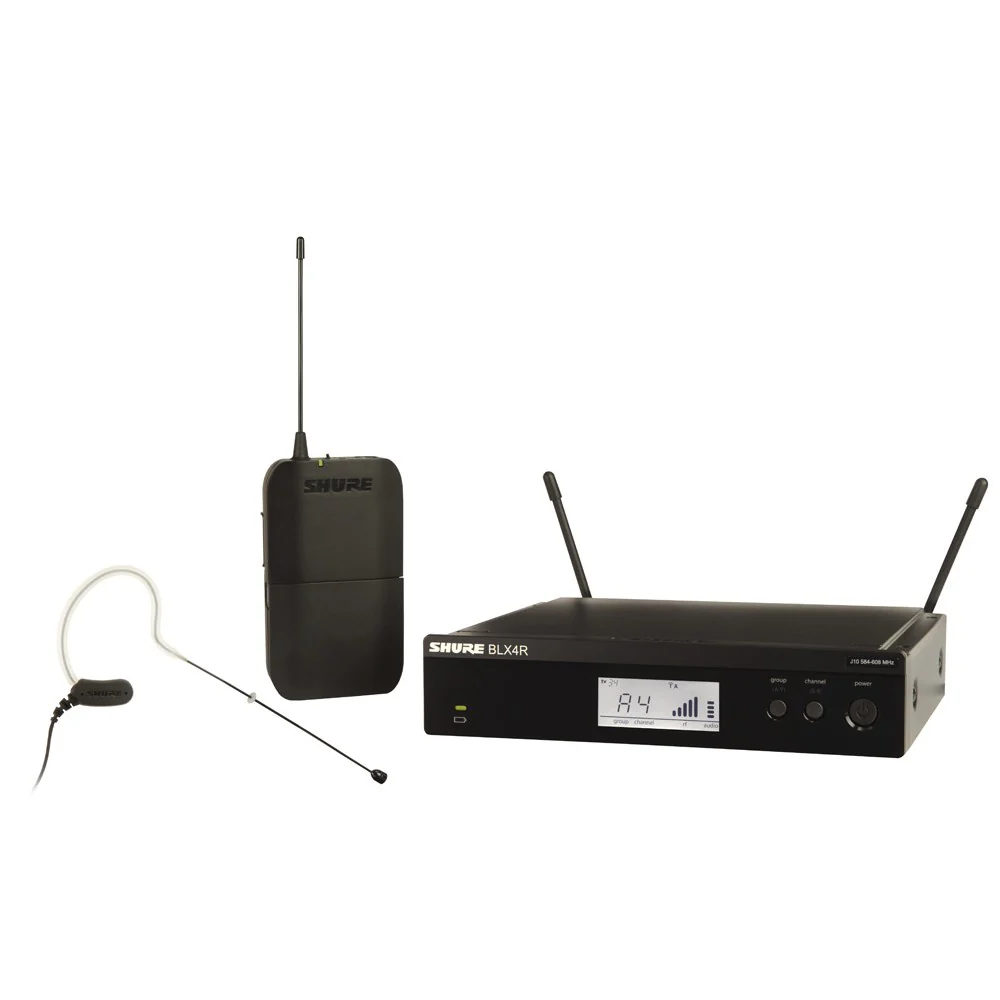 SHURE BLX14R/MX53 WIRELESS 1/2R RACK MOUNTABLE HEADWORN SYSTEM
