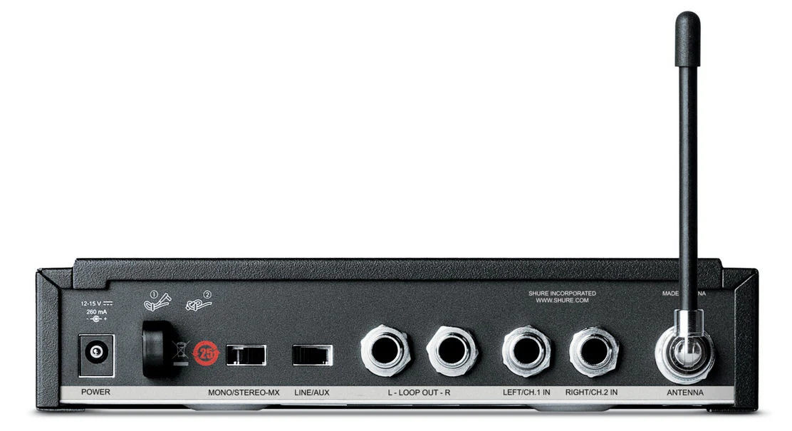 SHURE PSM300 P3TRA215CL WIRELESS IN-EAR PERSONAL MONITOR SYSTEM C/W SE215 EARPHONES - Image 4