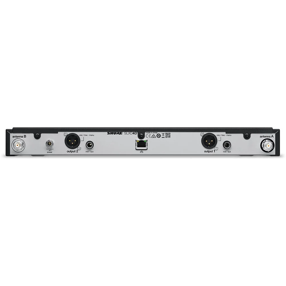 Shure SLX-D Digital Wireless Receiver Dual Channel SLXD4D - Image 2