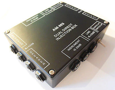 SOUNDKING AM403 2 CHANNEL / DUAL PASSIVE STEREO DI DIRECT BOX - Image 3
