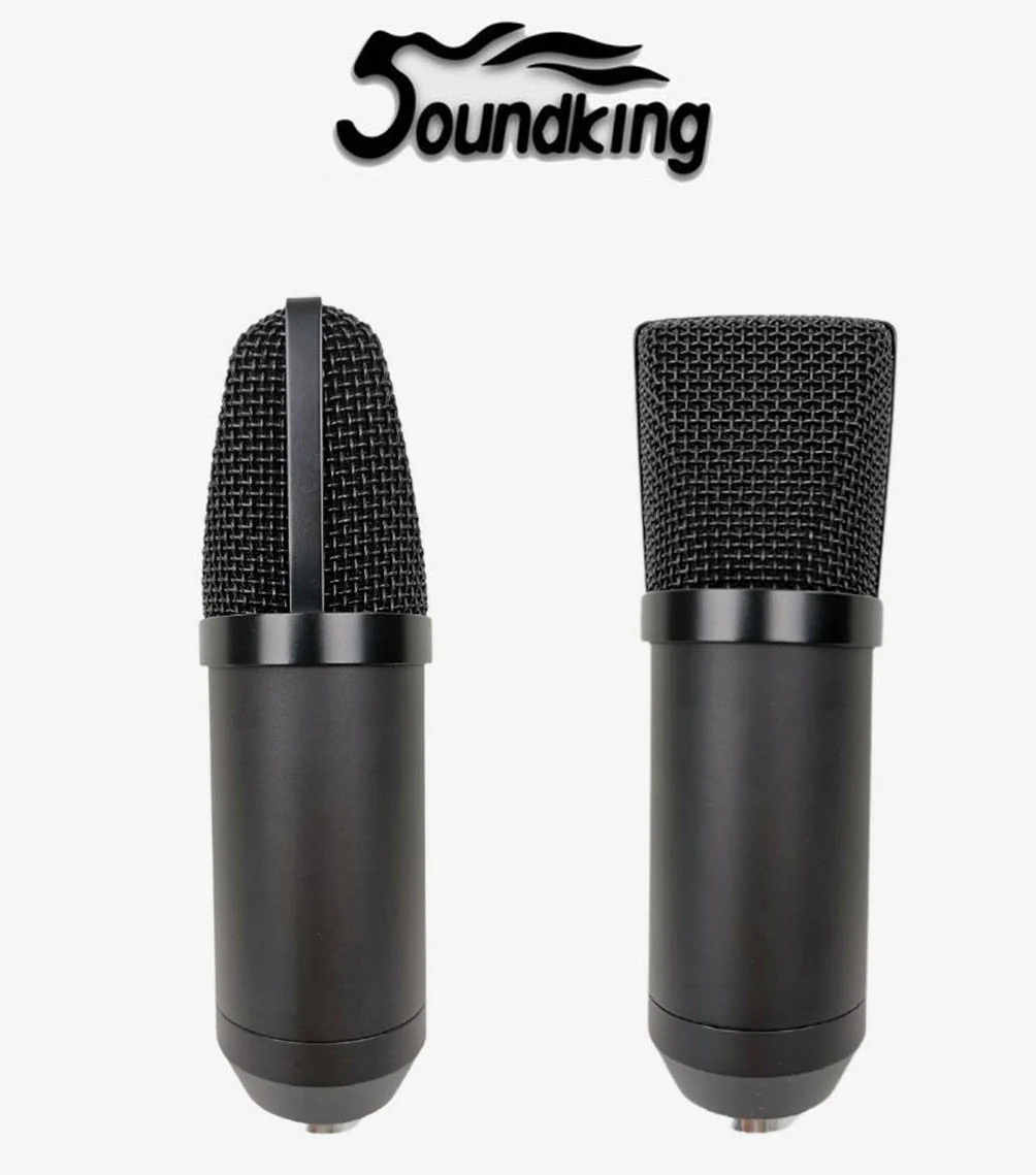 SOUNDKING CMS1 USB condenser microphone with shock mount pop filter and table top stand - Image 7