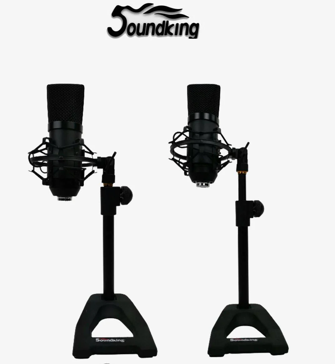 SOUNDKING CMS1 USB condenser microphone with shock mount pop filter and table top stand - Image 8