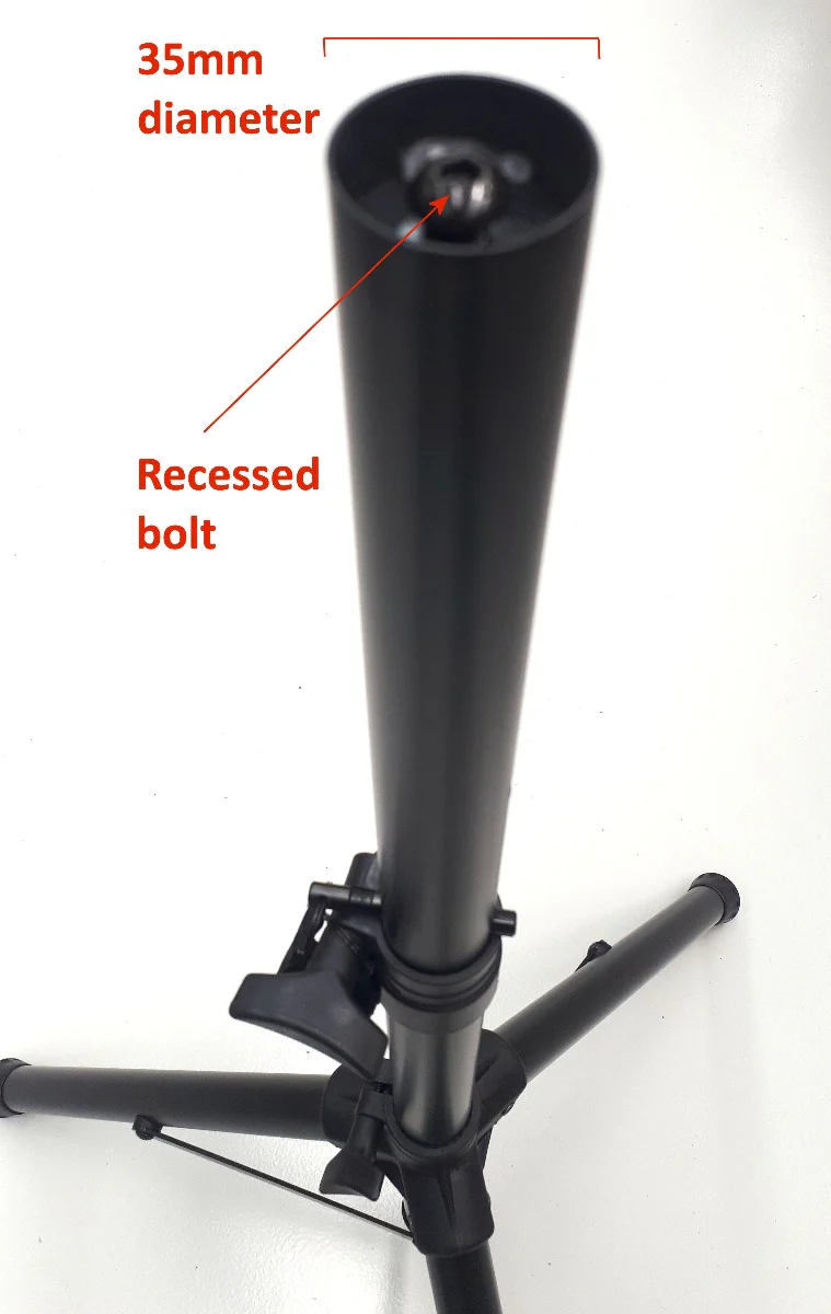 Soundking DB101 compact tripod speaker stand 35mm diameter with M8 bolt - Image 4