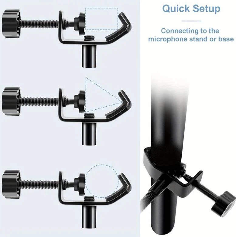 Soundking gooseneck microphone POP filter - Image 4
