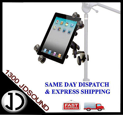 Soundking high quality tripod microphone stand with Universal iPad tablet holder - Image 3
