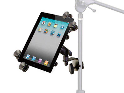 Soundking high quality tripod microphone stand with Universal iPad tablet holder - Image 4