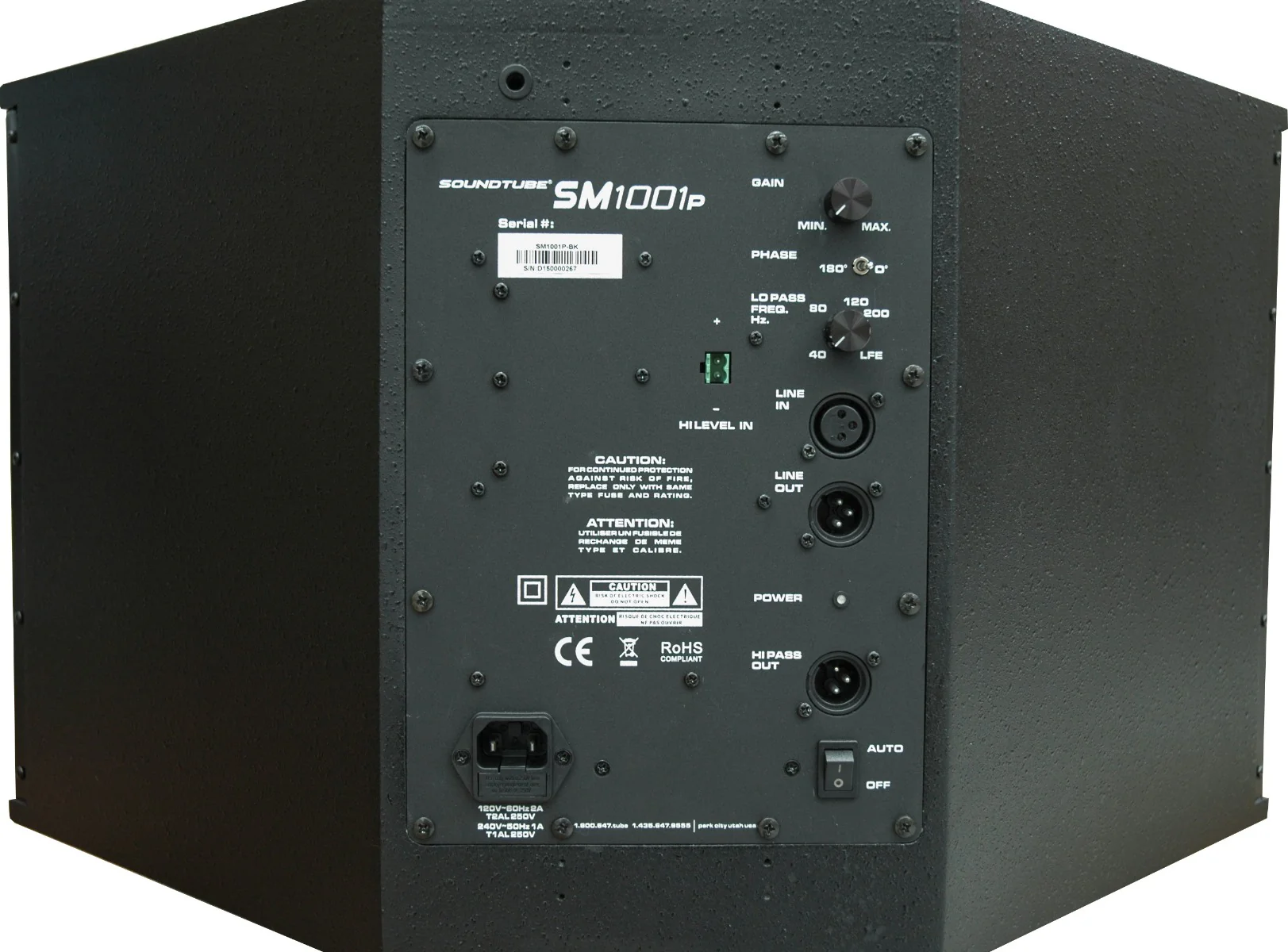 SoundTube Entertainment SM1001p 10" 200W High-Powered Subwoofer (Black) - Image 3