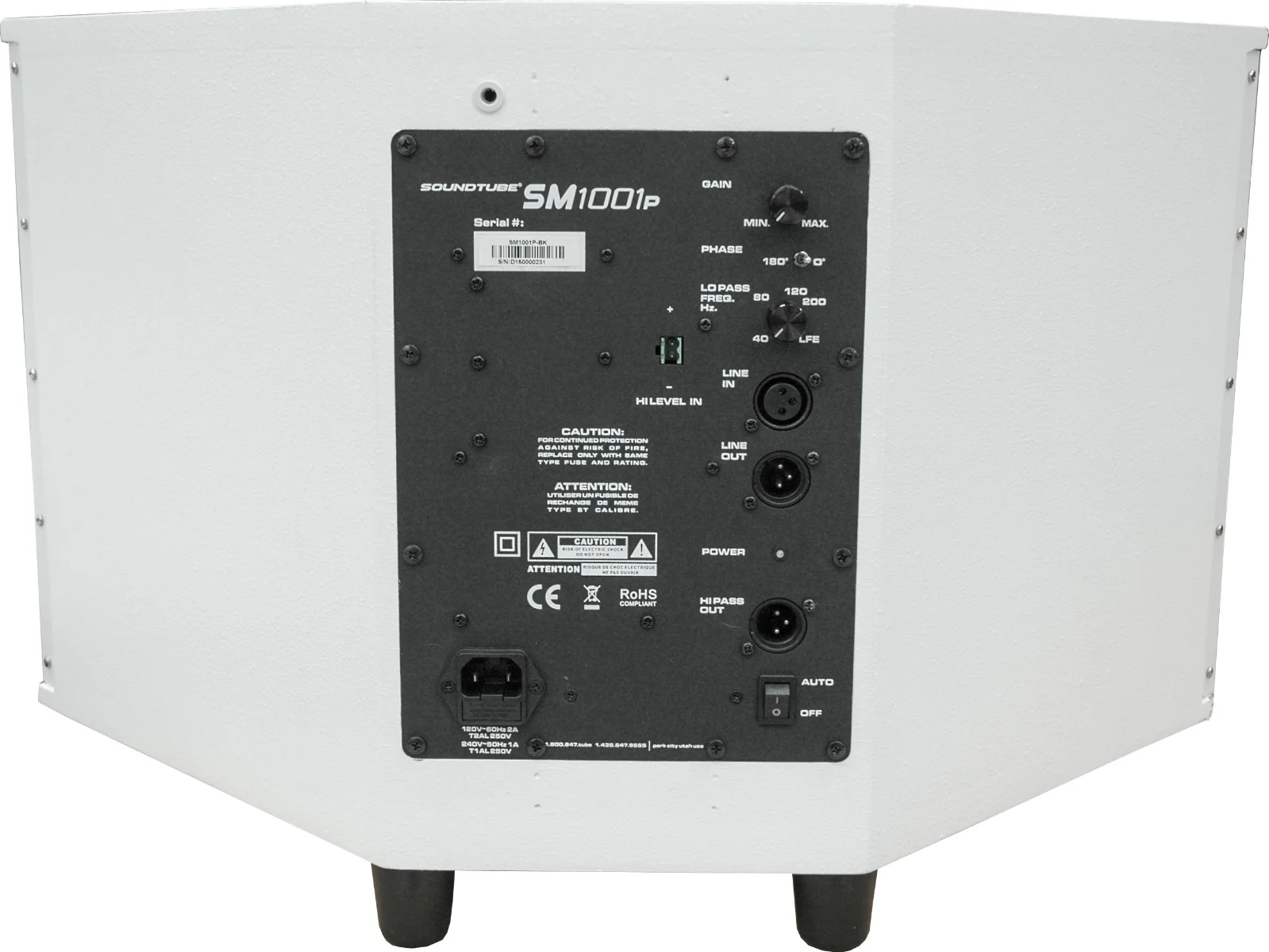 SoundTube Entertainment SM1001p 10" 200W High-Powered Subwoofer (WHITE) - Image 2