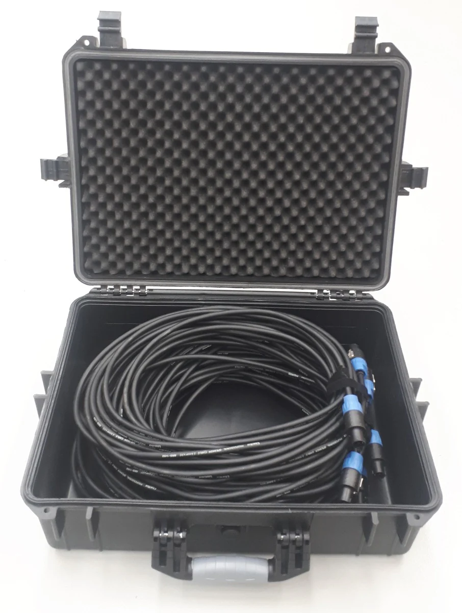 Utility ABS waterproof protective storage hard case with purge valve 50x35x19cm - Image 9