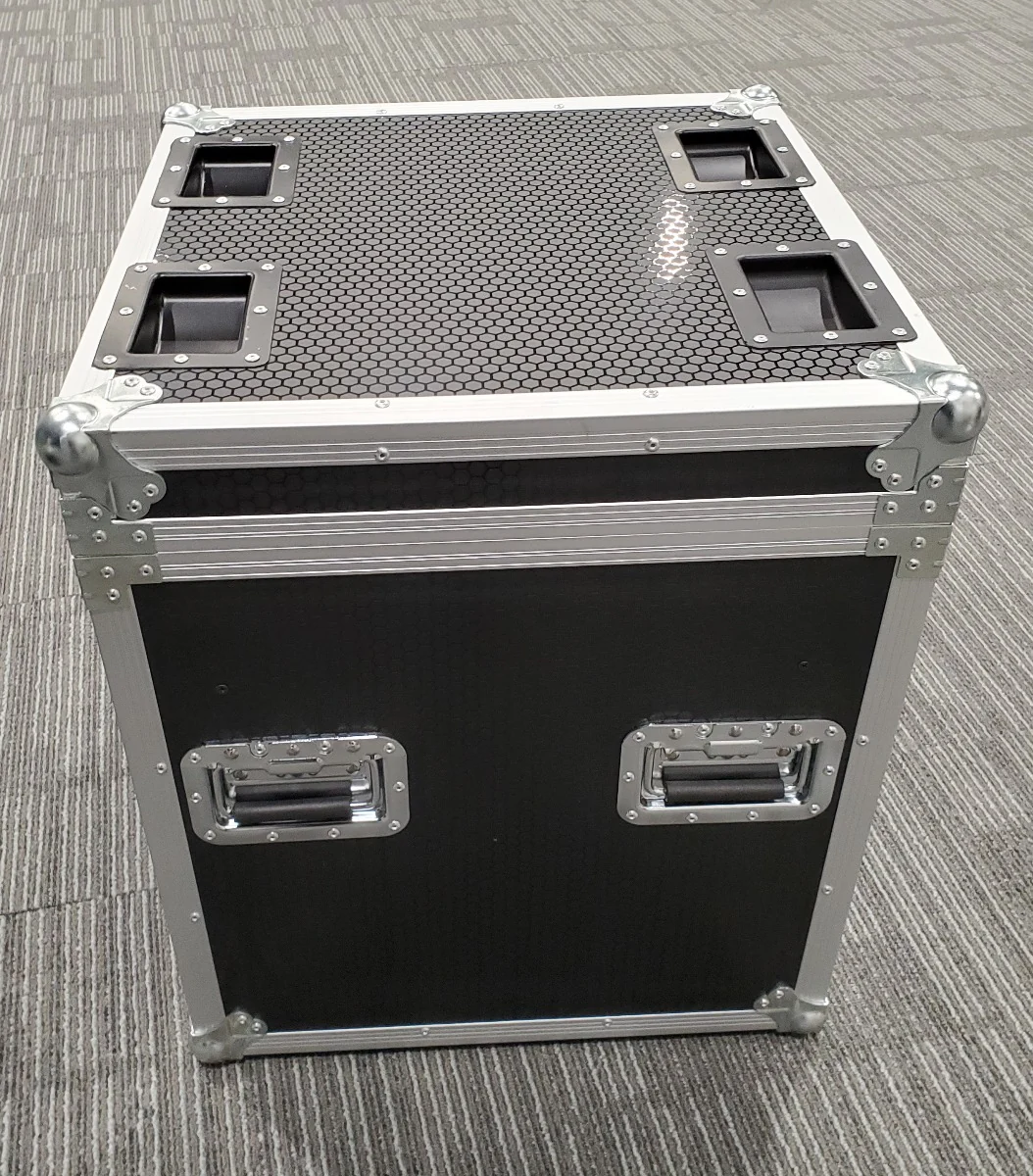 Utility case - 57x57x67cm cable packer with tray and wheels - Image 4