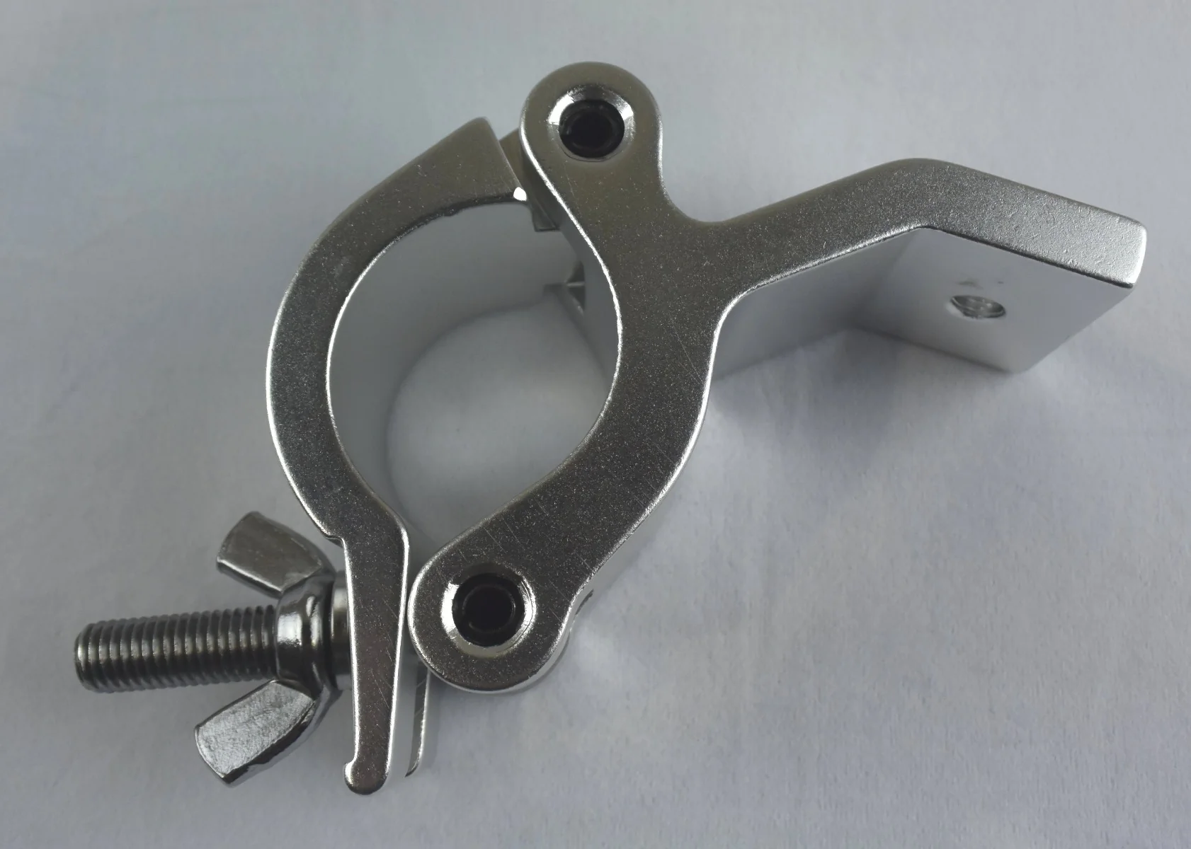 Aluminium wall / ceiling mount  bracket fits 48-51mm pipe 83deg SWL300g - Image 6