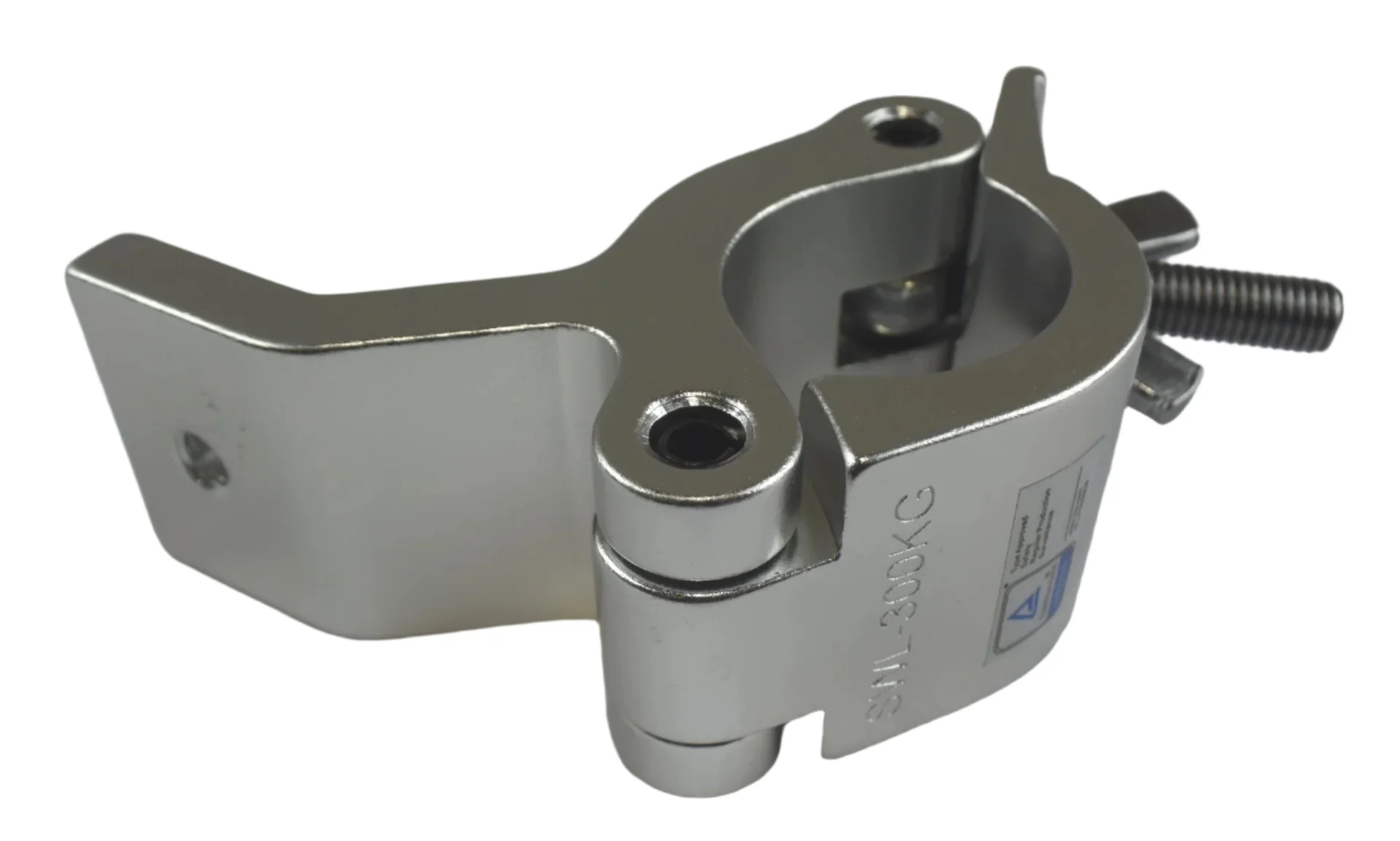 Aluminium wall / ceiling mount  bracket fits 48-51mm pipe 83deg SWL300g - Image 7