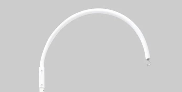 Curved cross bar 60 x 90cm with hook BLACK or WHITE - Image 4