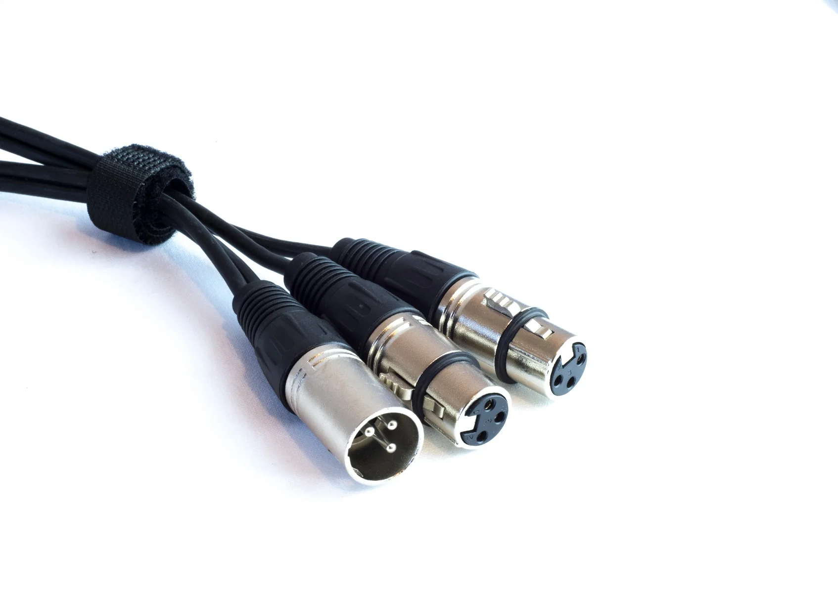 Y Splitter 2 x FXLR to 1 x MXLR, 1m