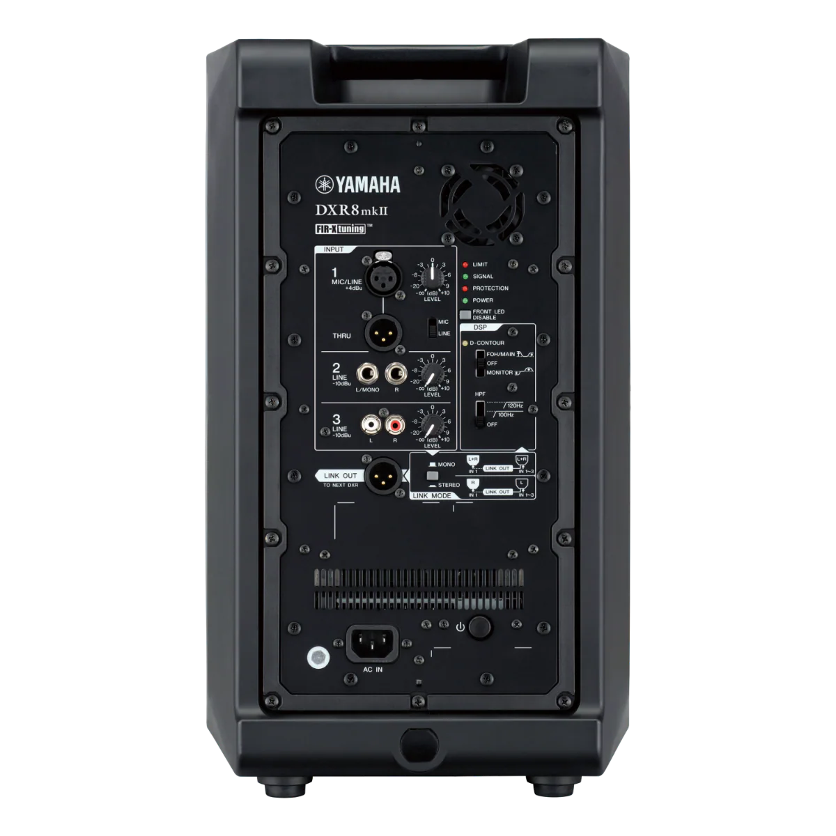 YAMAHA DXR8 MKII 8” 2-WAY POWERED LOUDSPEAKER - Image 4