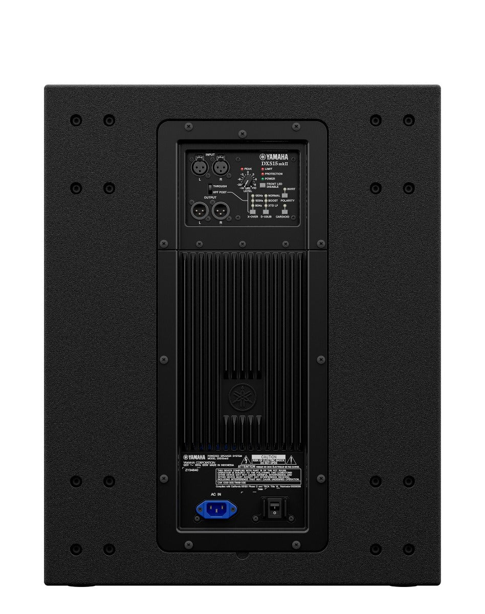 YAMAHA DXS15 MKII 15” ACTIVE SUBWOOFER - Image 3