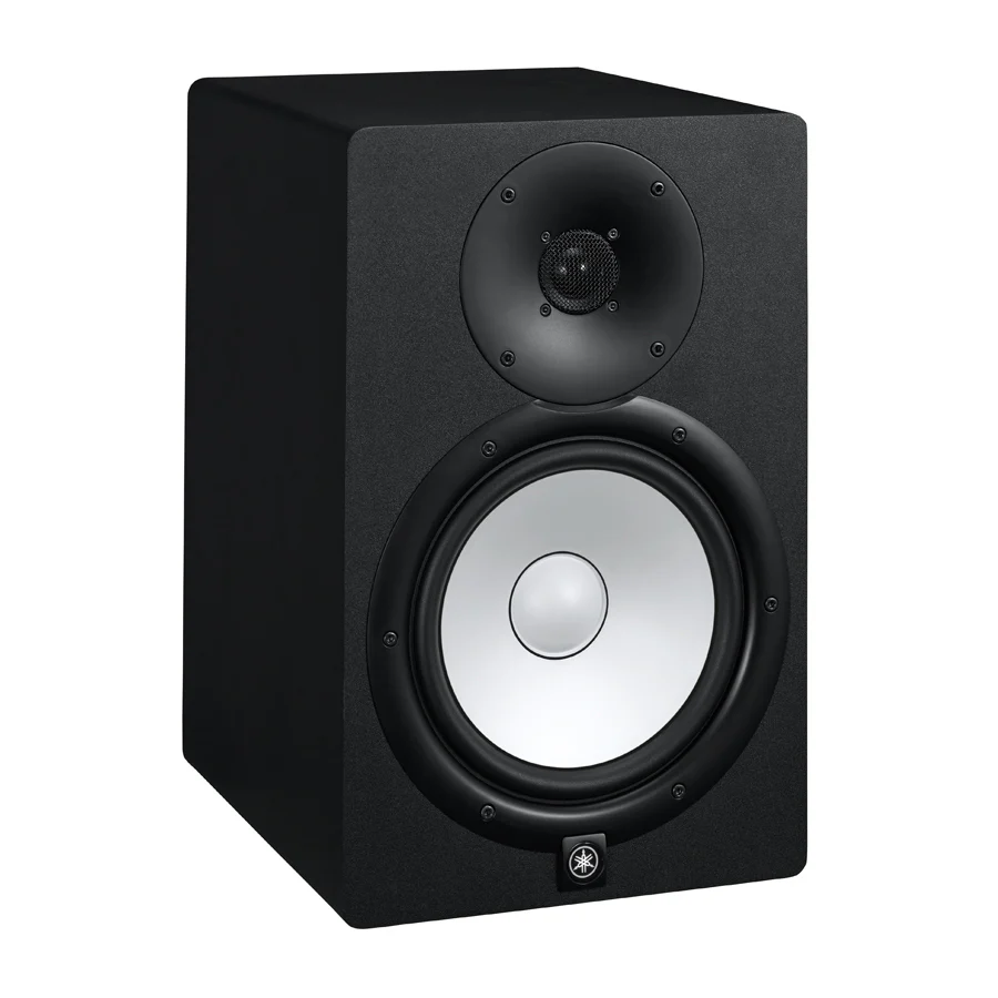 YAMAHA HS8 8" ACTIVE STUDIO MONITORS BLACK (PAIR) - With MONITOR STANDS - Image 3