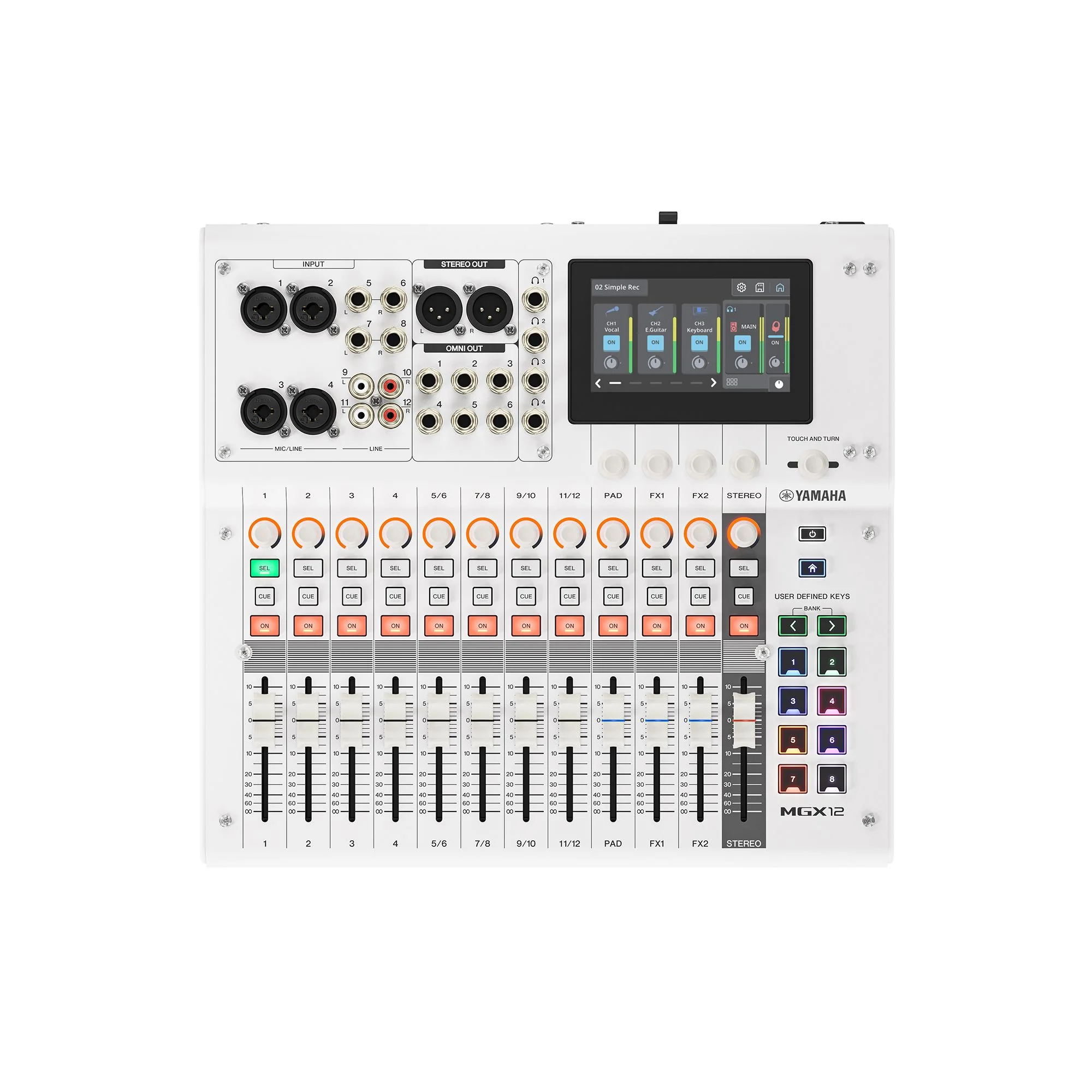 Yamaha MGX12 digital mixer - Image 7