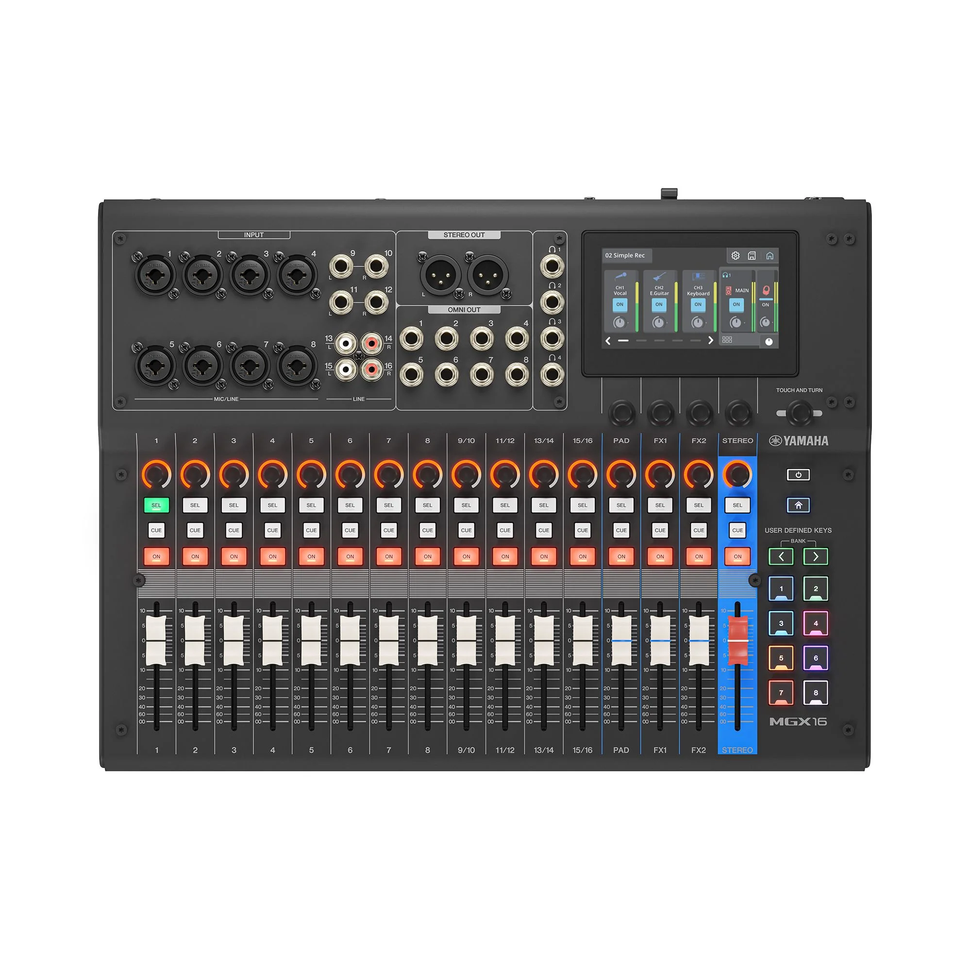 Yamaha MGX16 digital mixer - Image 5