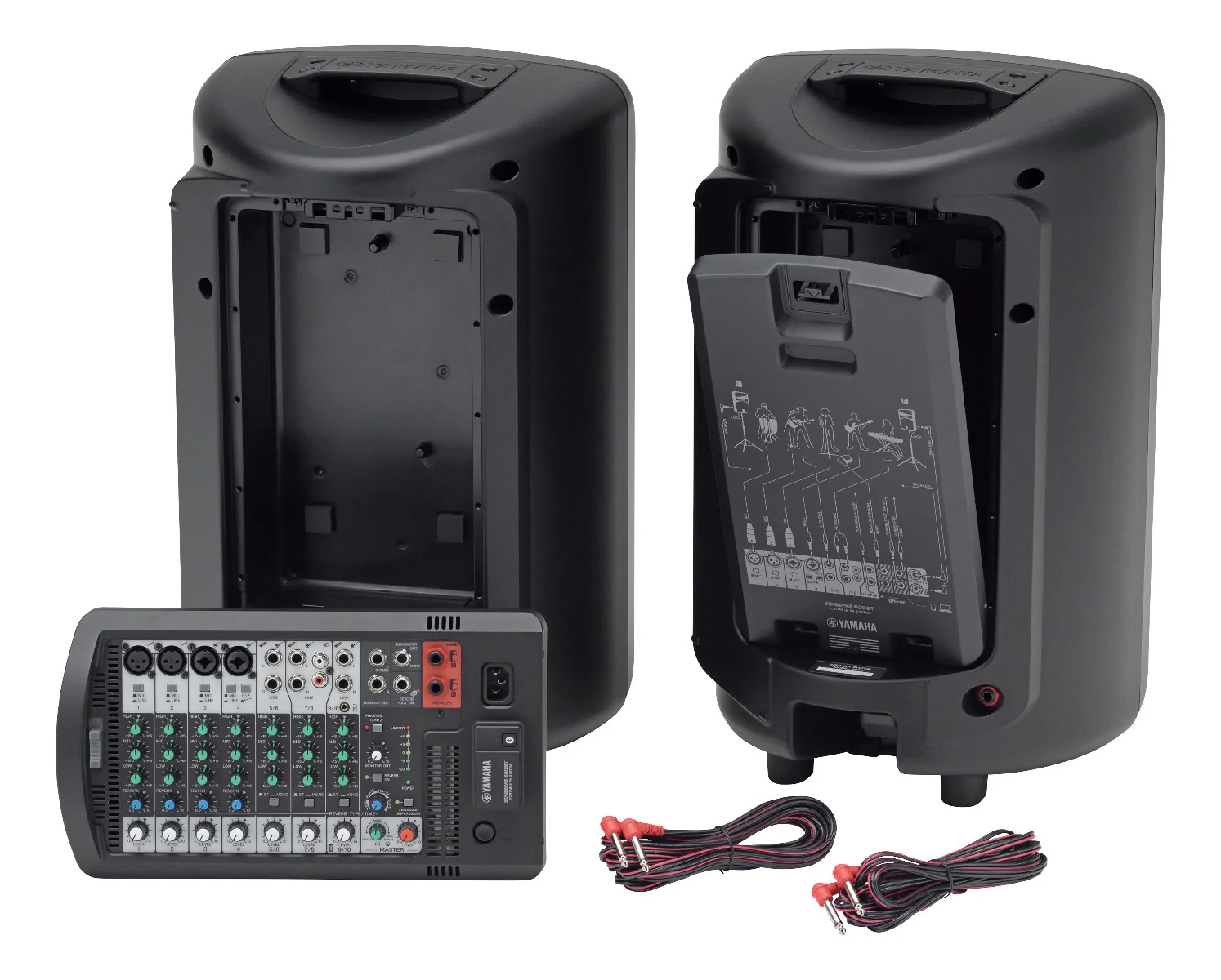 YAMAHA STAGEPAS 600BT PORTABLE PA SYSTEM - Image 2