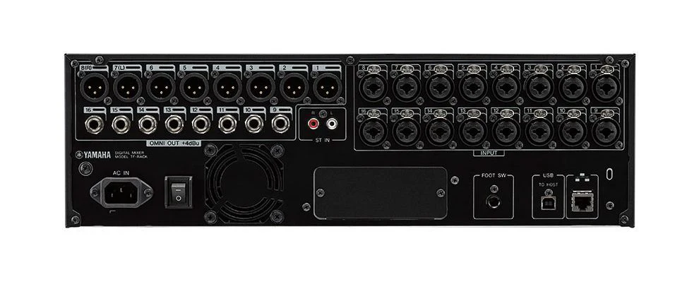 YAMAHA TF-RACK digital mixer BUNDLE with NY64-D digital interface card, Tio1608-D I/O rack and CAT6 cable - Image 6